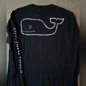 Vineyard Vines Whale Logo Graphic Long Sleeve